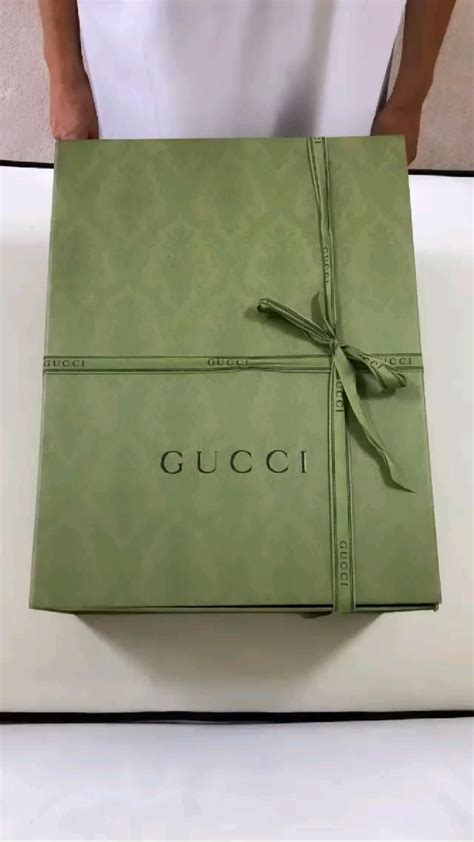 gucci jewellery box|Gucci gift wrapping paper.